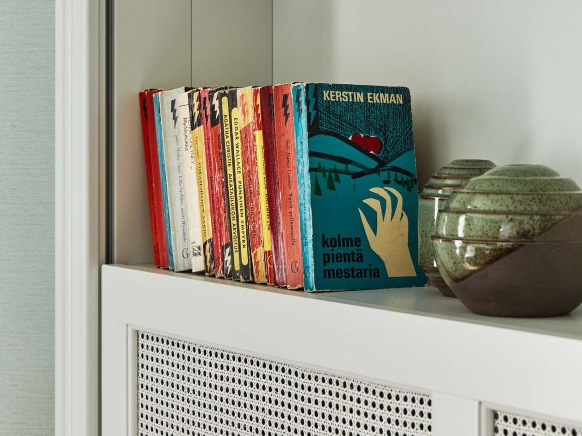There are books in each of the 153 rooms at Hotel St. George, Helsinki.