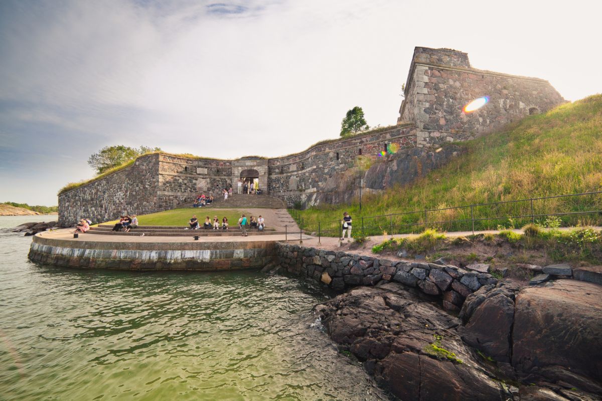 World Heritage Site Suomenlinna is a cultural treasure and a place, where locals love to spend time in the summer. Photo: Jussi Hellsten, Visit Finland