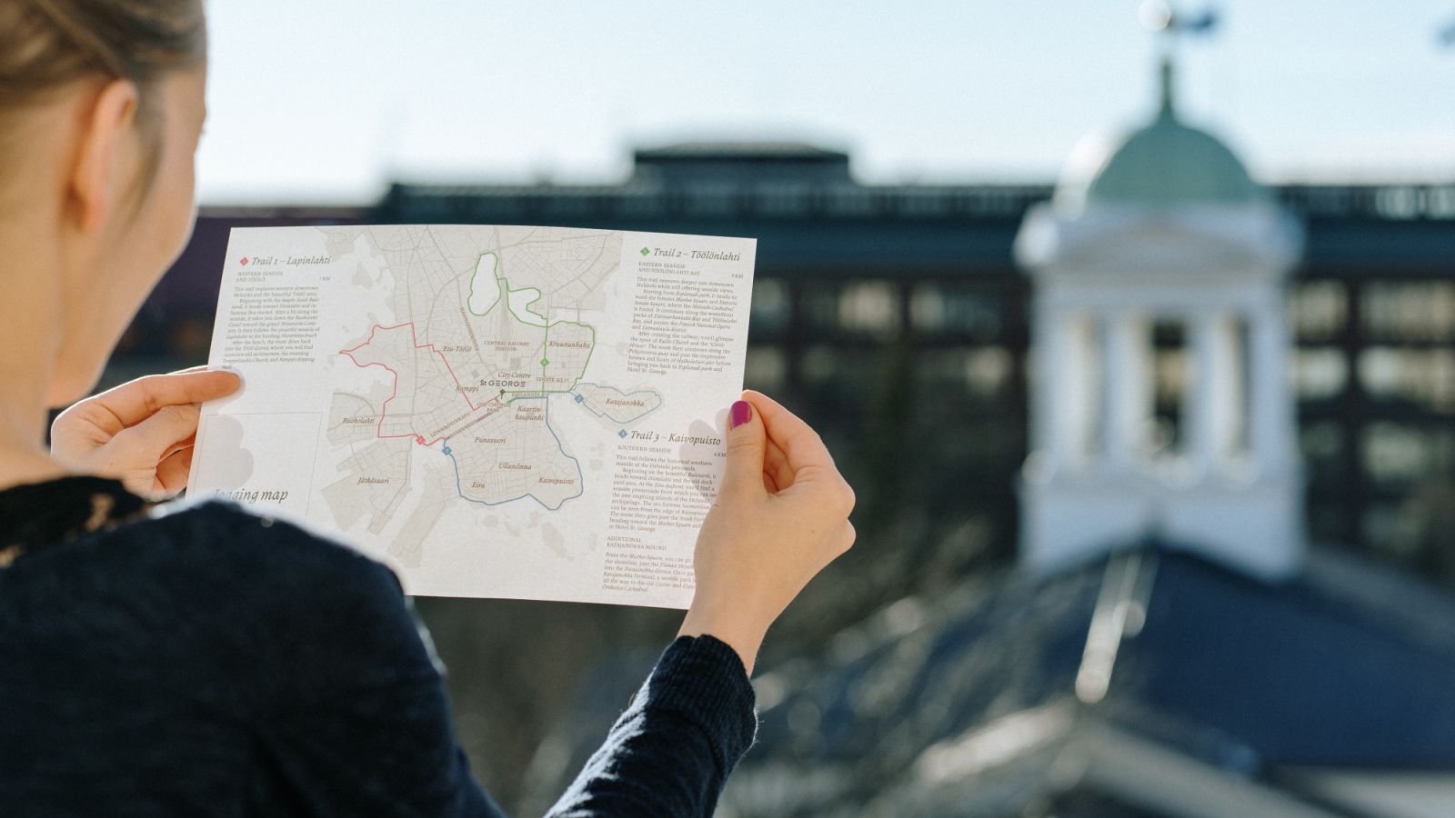 Ask Hotel St. George's reception for Nordic walking sticks, a bicycle or a jogging map, and Helsinki will be yours.