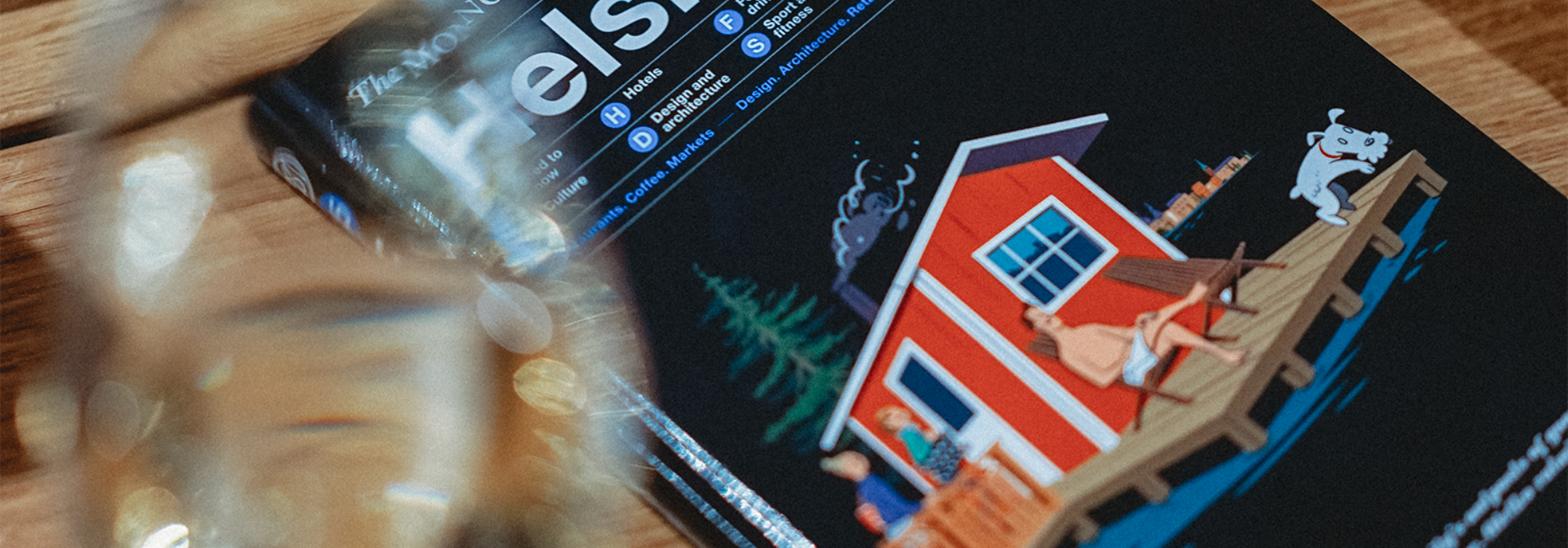 Monocle Travel Guide -sarjan Helsinki-opas julkaistiin 22.11. Pohjoismaiden ensimmäisessä Monocle Shopissa Helsingin Hotel St. Georgessa.
